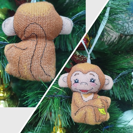 Работа «Обезьянка от PANNA»