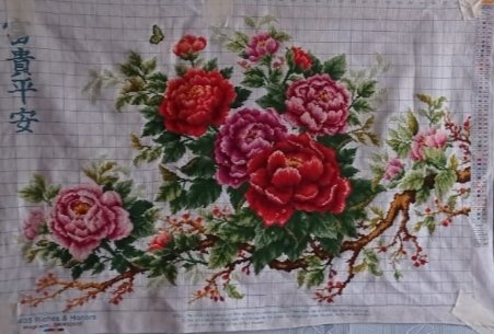 Работа «Пионы»