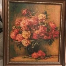 Работа «Розы Ренуара от Риолиз»