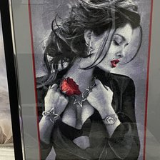 Работа «Страстная роза»