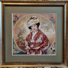 Работа «Японская девушка»