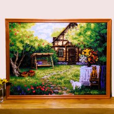 Работа «Летний домик»