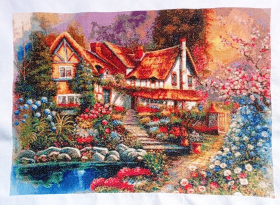 Работа «деревенский пейзаж»