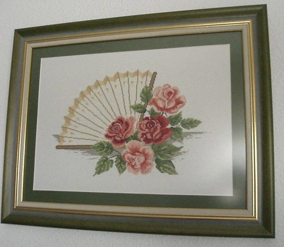 Работа «abanico de flores»