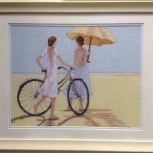 Работа «Прогулка по берегу моря»