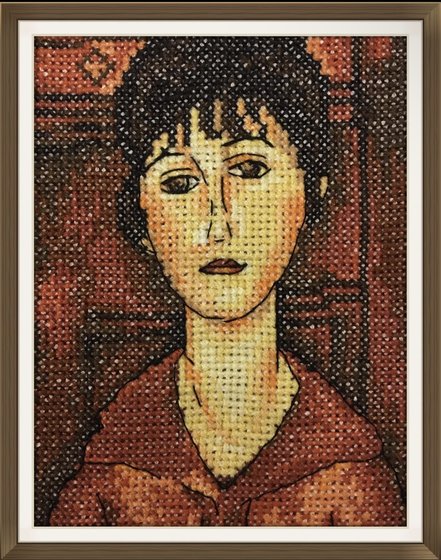 Работа «Портрет девушки»