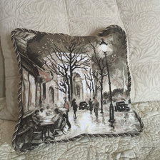 Работа «Вечерние огни Парижа»