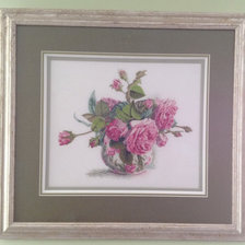 Работа «Романтичные розы»