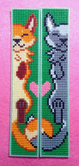 Работа «Парные лисы»