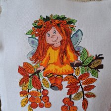 Работа «Феечка осени»