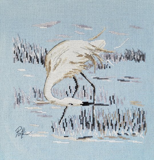 Работа «Изабель Вотье. Цапля»