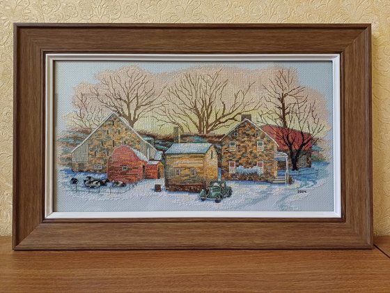 Работа «Фермерская деревушка dim.»