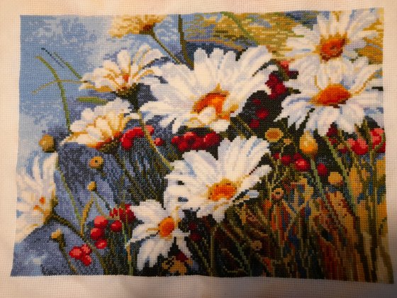 Работа «Ромашковое поле»