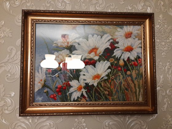 Работа «Ромашковое поле.»