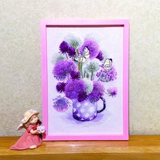 Работа «Сиреневый лук»