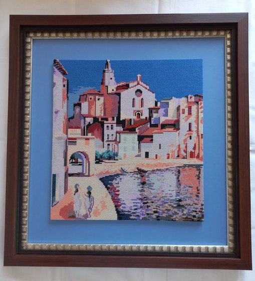 Работа «Порт Альгер. По картине Сальвадора Дали.»