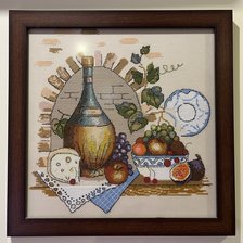 Работа «Натюрморт с сыром»