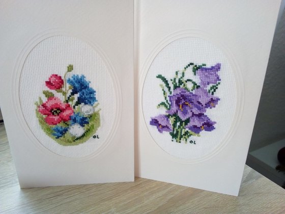 Работа «серия открыток Цветы»