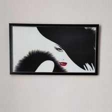 Работа «Дама в шляпе»