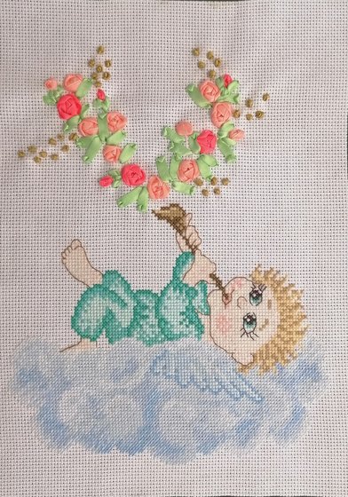 Работа «Ангел с флейтой»