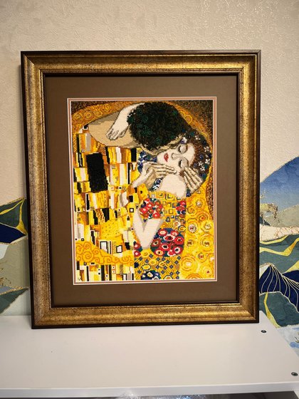 Работа «Поцелуй»