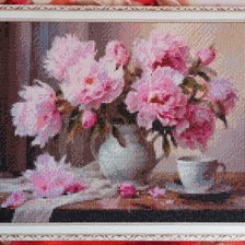 Работа «Пионы»