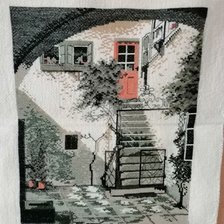 Работа «Наш дворик 1»