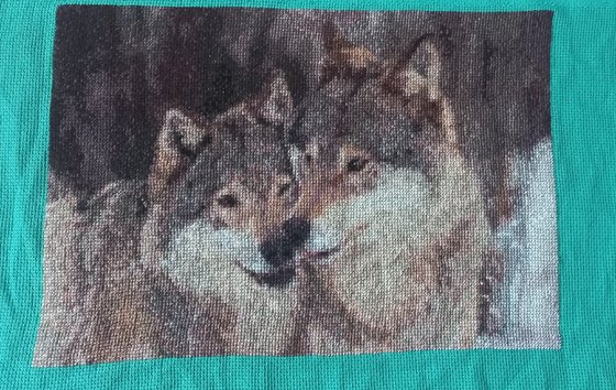 Работа «Волки»