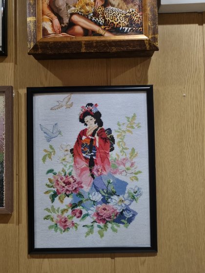 Работа «Нежное утро»