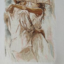 Работа «Двое под зонтом»