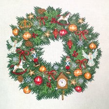 Работа «викторианский венок»