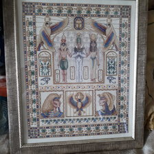 Работа «Египетский сэмплер от Терезы Венцлер.»