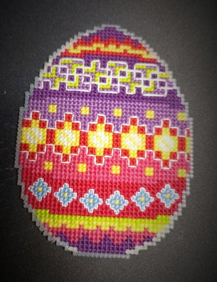 Работа «Магнитик Пасхальное яйцо»