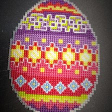 Работа «Магнитик Пасхальное яйцо»