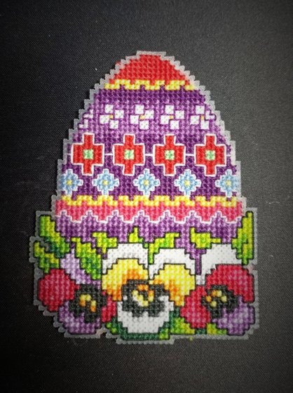 Работа «Магнитик Пасхальное яйцо»