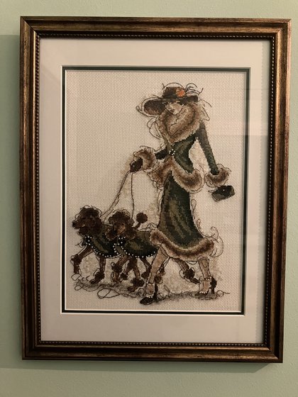 Работа «Anchor „Дама с пуделями»»