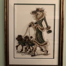 Работа «Anchor „Дама с пуделями»»