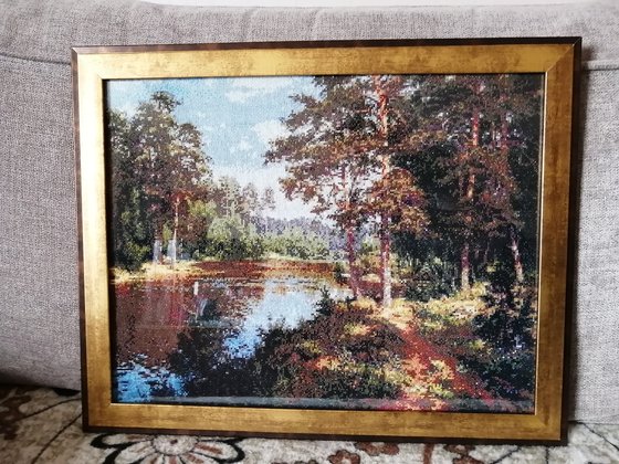 Работа «На берегу безыменной реки»