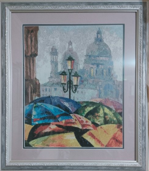 Работа «Зонтики»