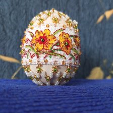 Работа «Пасхальное яйцо-нарцисс от РИОЛИС»