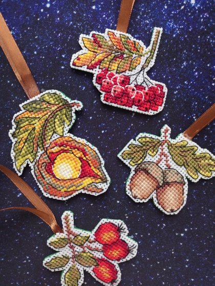 Работа «магниты осенние от жар-птицы»