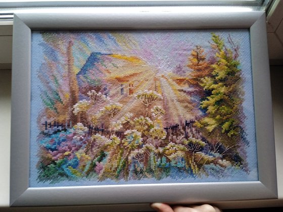 Работа «В лучах утреннего солнца [РТО]»