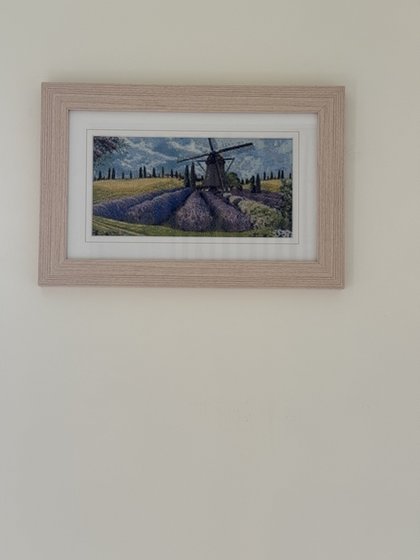 Работа «Лавандовые поля»