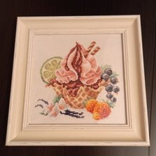 Работа «Ванильное мороженое»