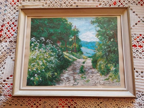 Работа «Лесная дорога»