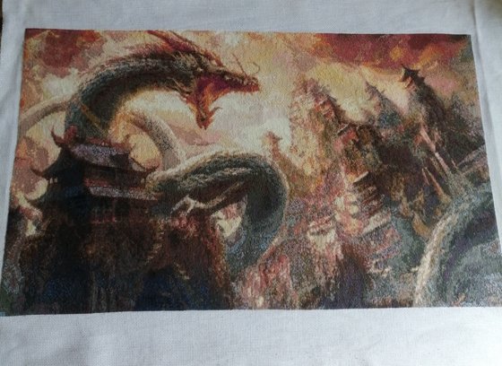 Работа «Китайский дракон»