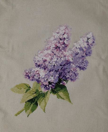 Работа «"Сирень", арт.836 , Овен.»