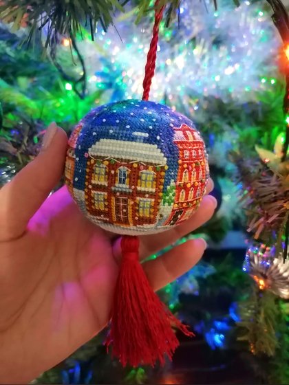 Работа «Новогодний шар»