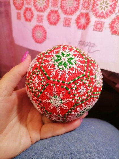 Работа «Новогодний шар»