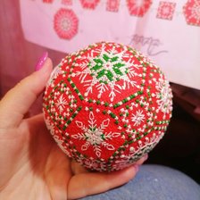 Работа «Новогодний шар»